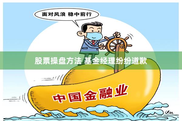 股票操盘方法 基金经理纷纷道歉
