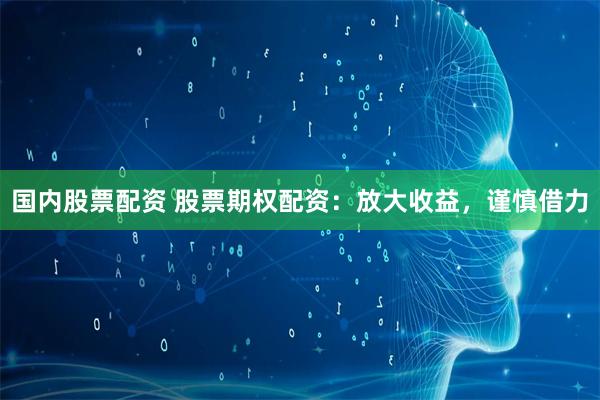 国内股票配资 股票期权配资：放大收益，谨慎借力